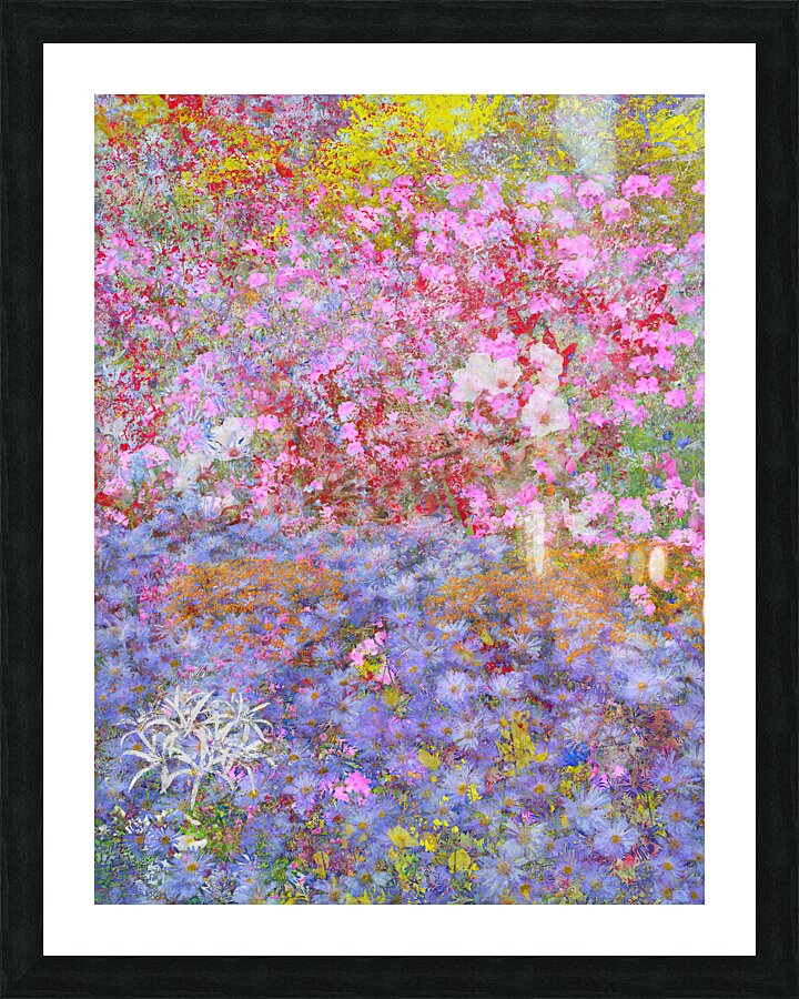 Symphony in Bloom Picture Frame Printing