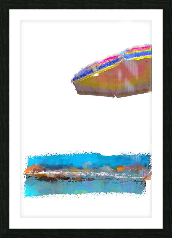 La Plage Picture Frame Printing