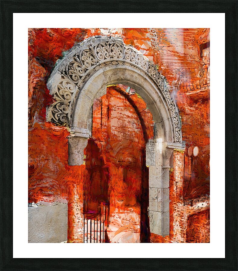 Gateway to the Past Picture Frame Printing