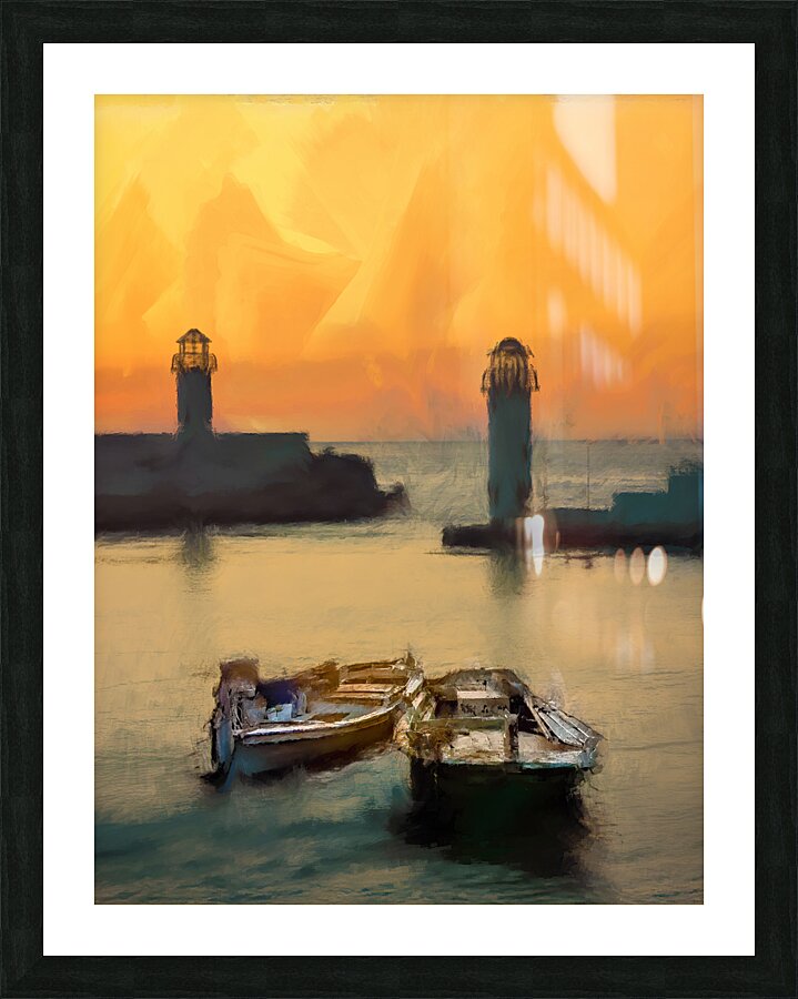 Anchored Longing Picture Frame Printing