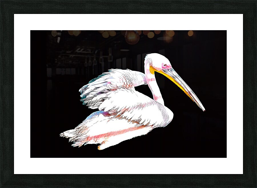 Grace in Flight Picture Frame print