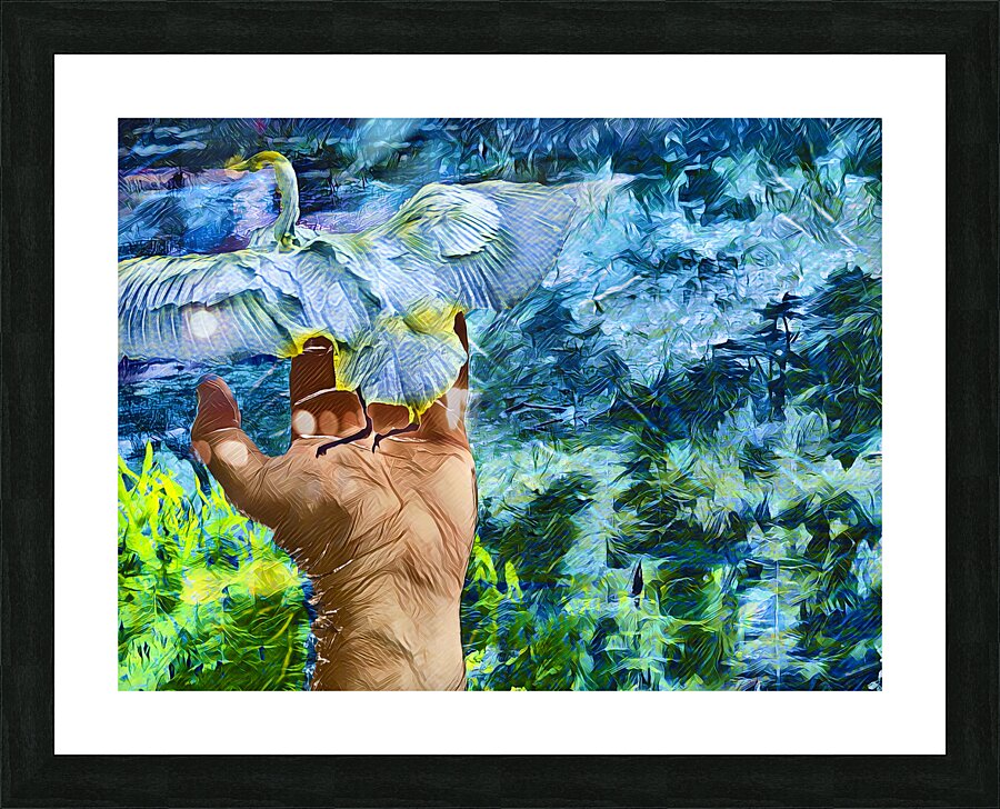 Held by Fate Picture Frame print