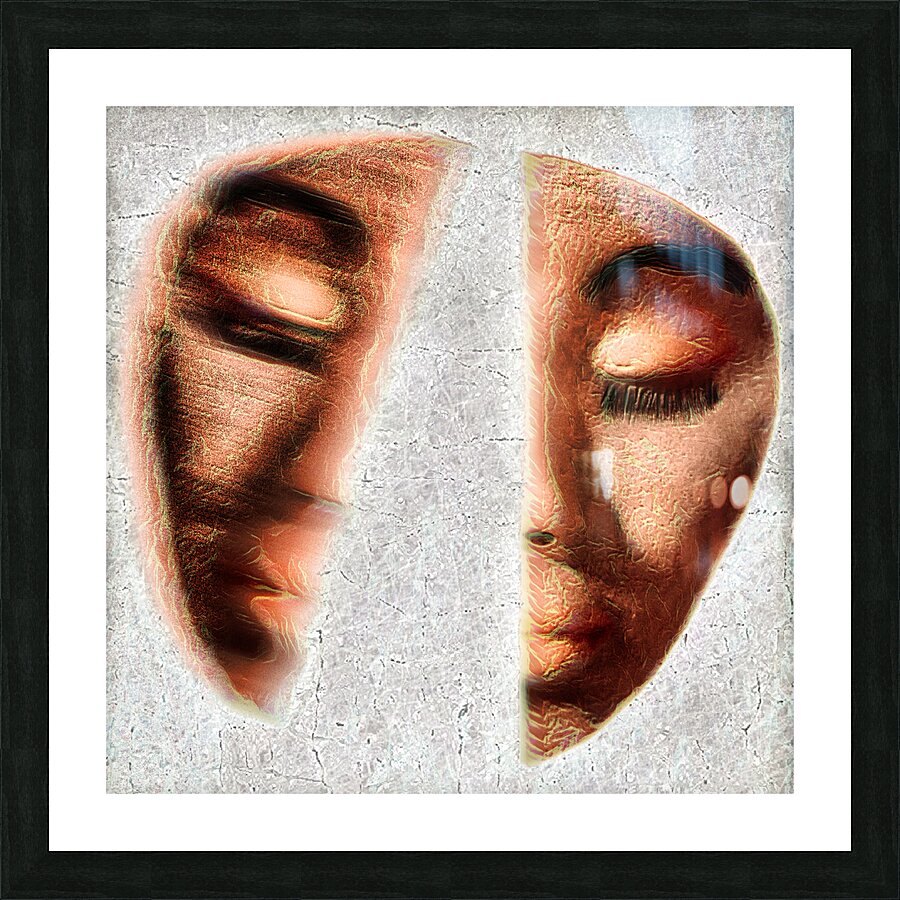 Duality Unveiled Picture Frame print