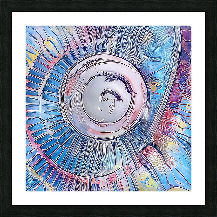 Flicker and Fade Picture Frame print