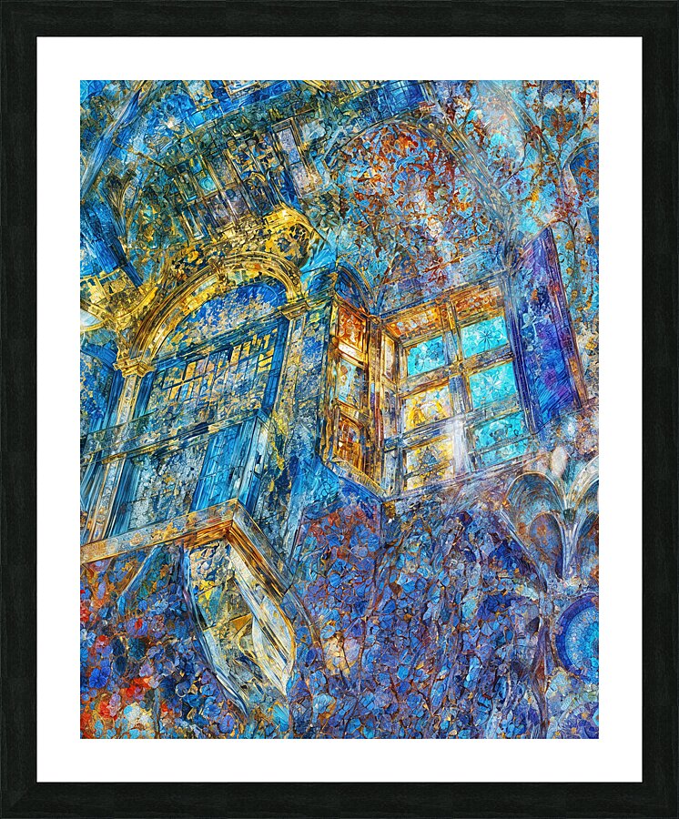 A Window to Batroun Picture Frame print