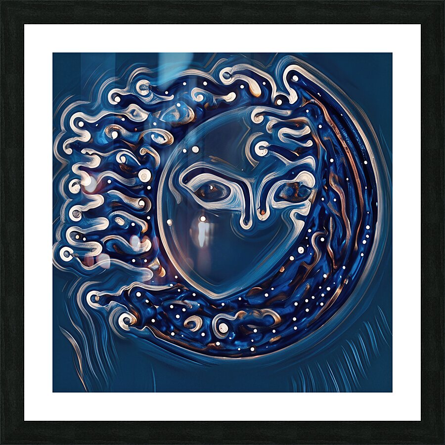 Celestial Survivor Picture Frame print