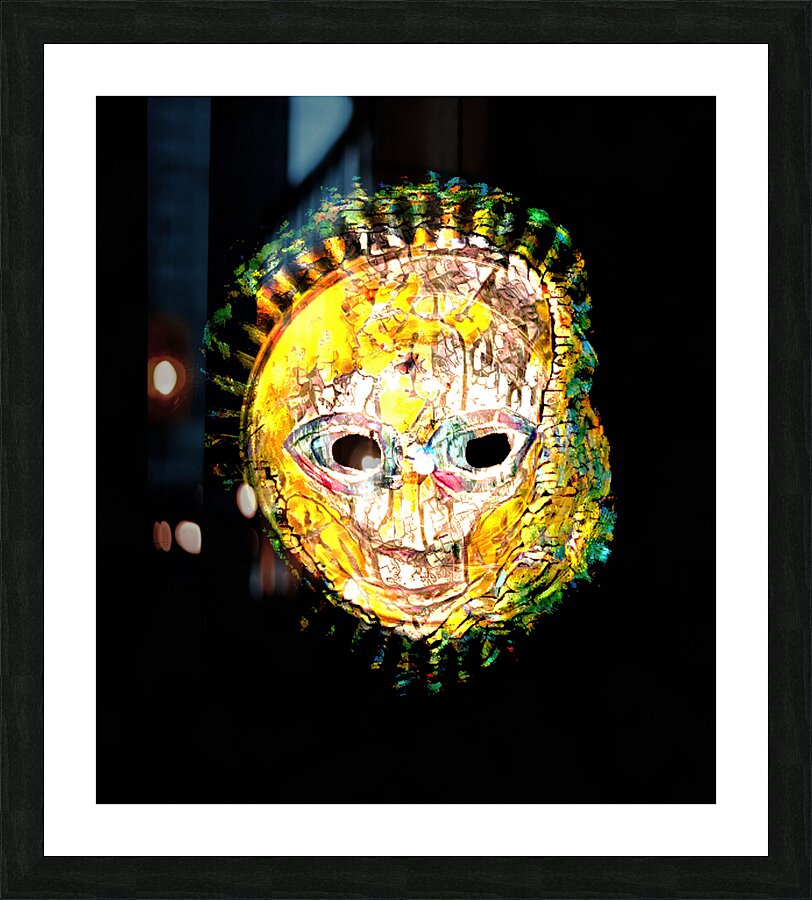 Emergence Through Fragments Picture Frame print
