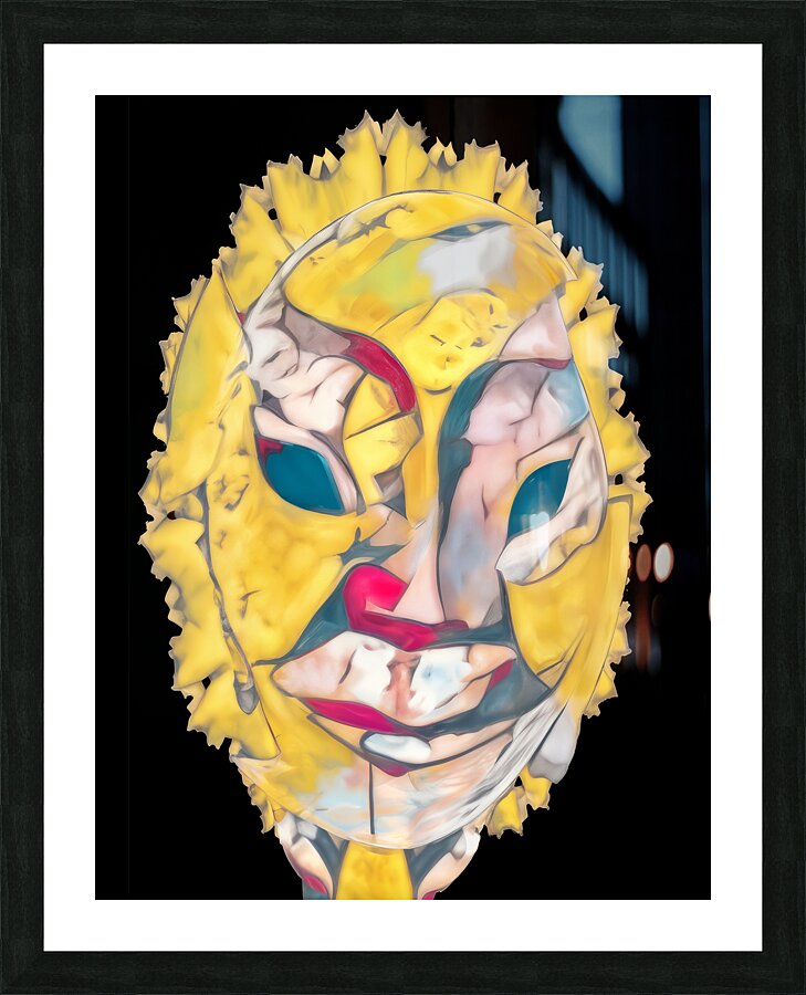 The Divided Self United Picture Frame print