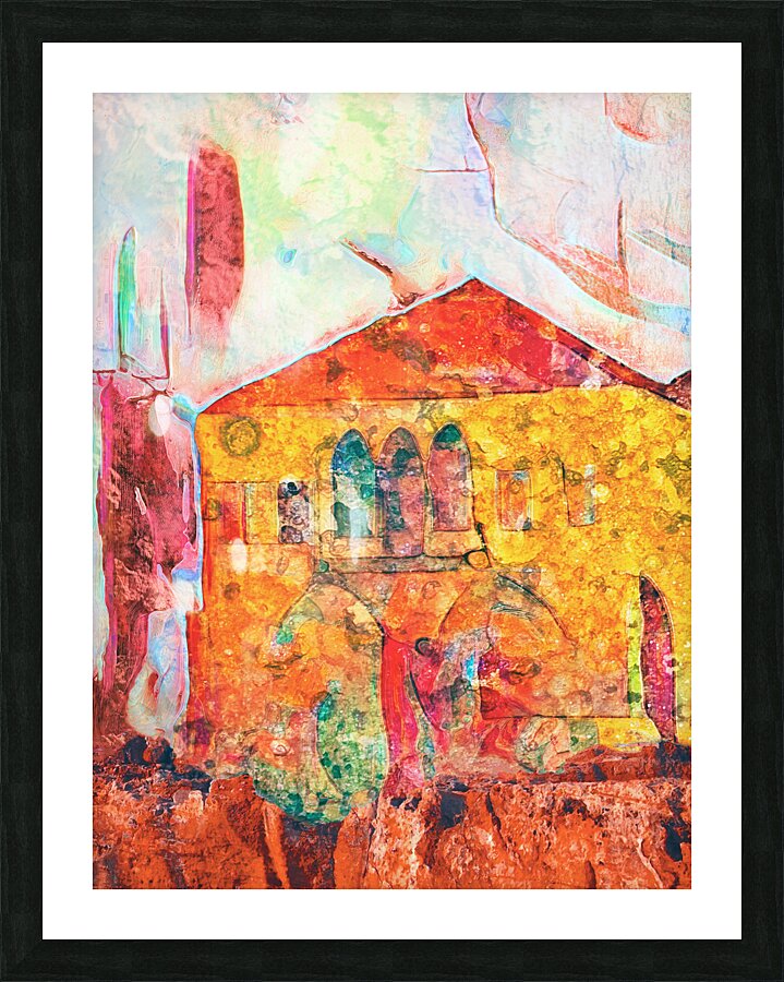Where Healing Resided Picture Frame print