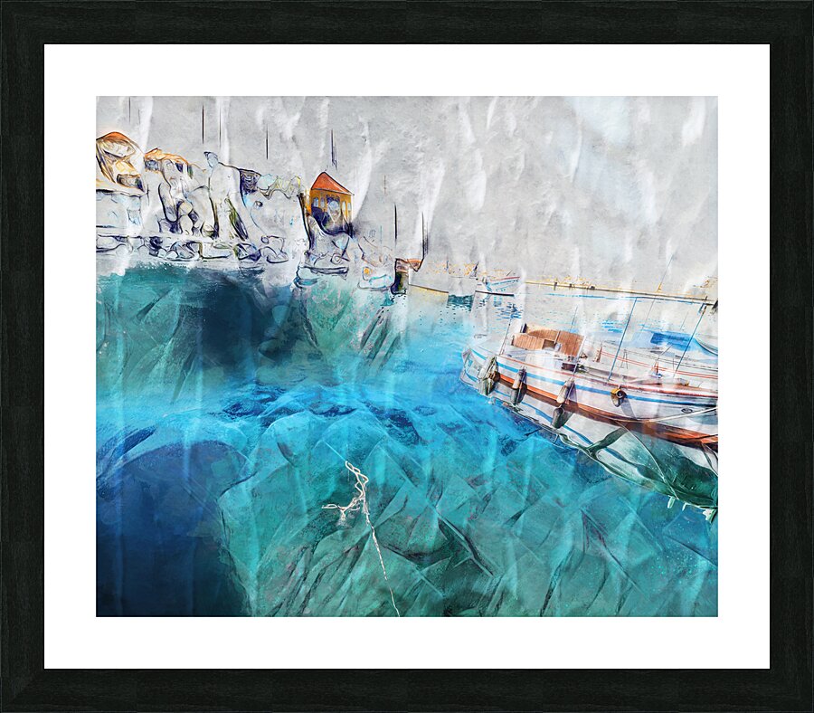 Fading Home Picture Frame print