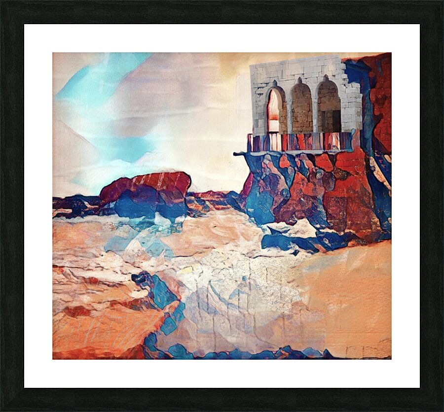 A Home I Cannot Return To Picture Frame print