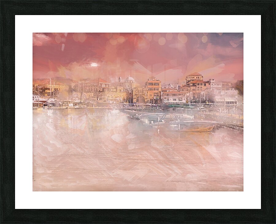 When Silence Paints Picture Frame print