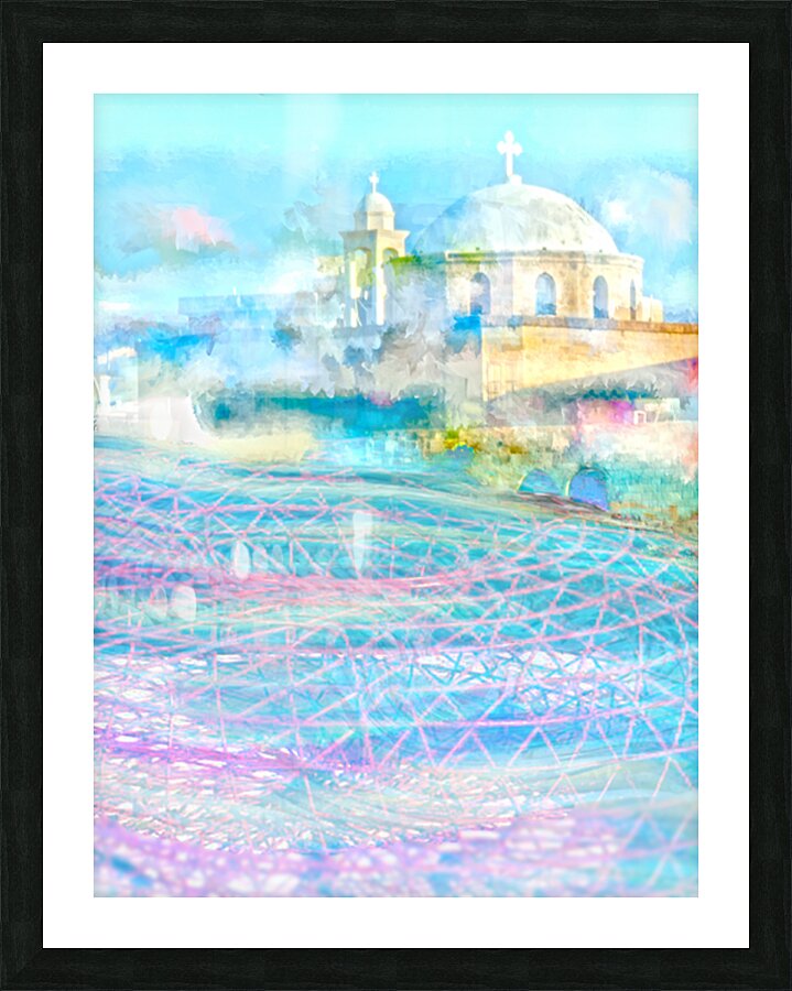 The dome watches Picture Frame print