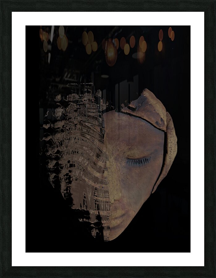 She Is Not Finished Picture Frame print