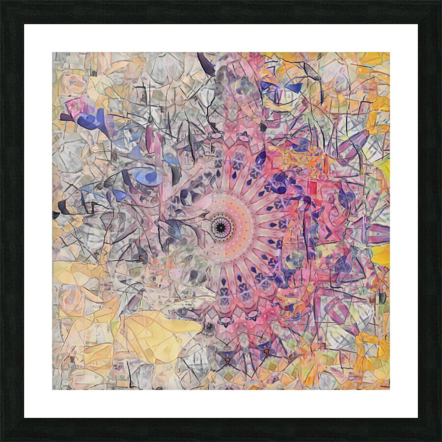 Colors I Left Behind Picture Frame print