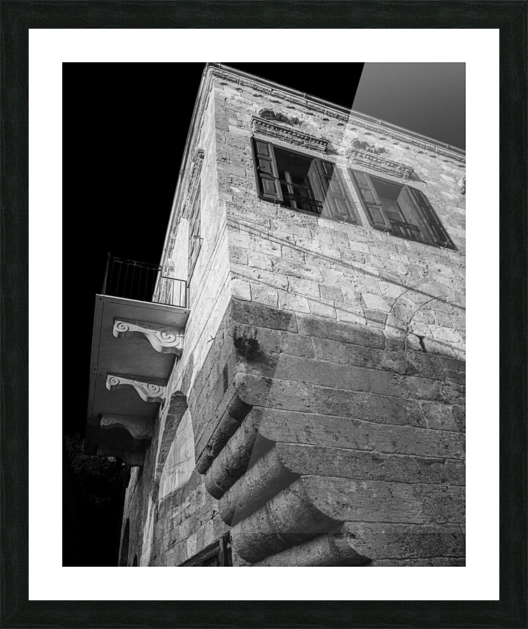 Light in the dark Picture Frame print