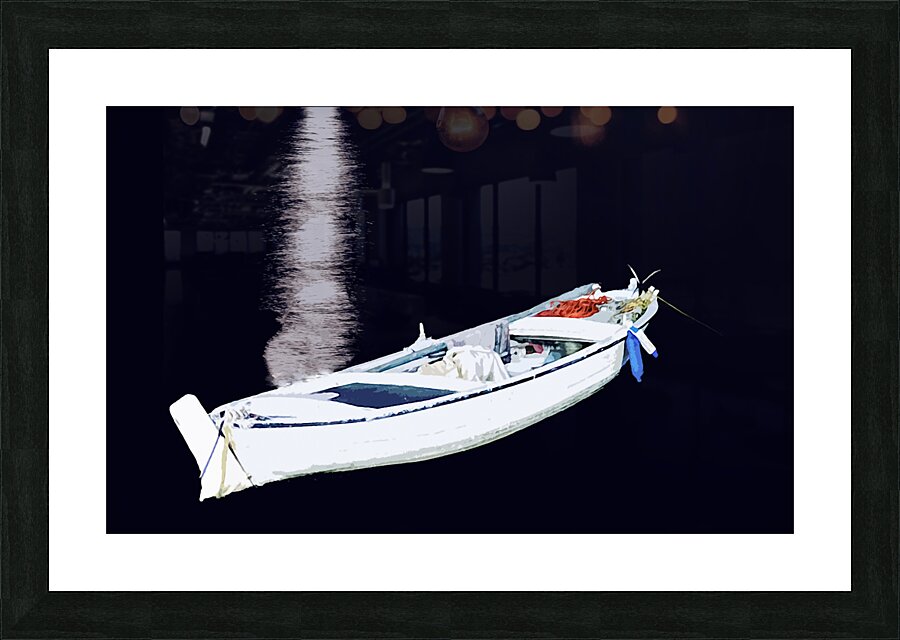 Fishing boat Picture Frame print