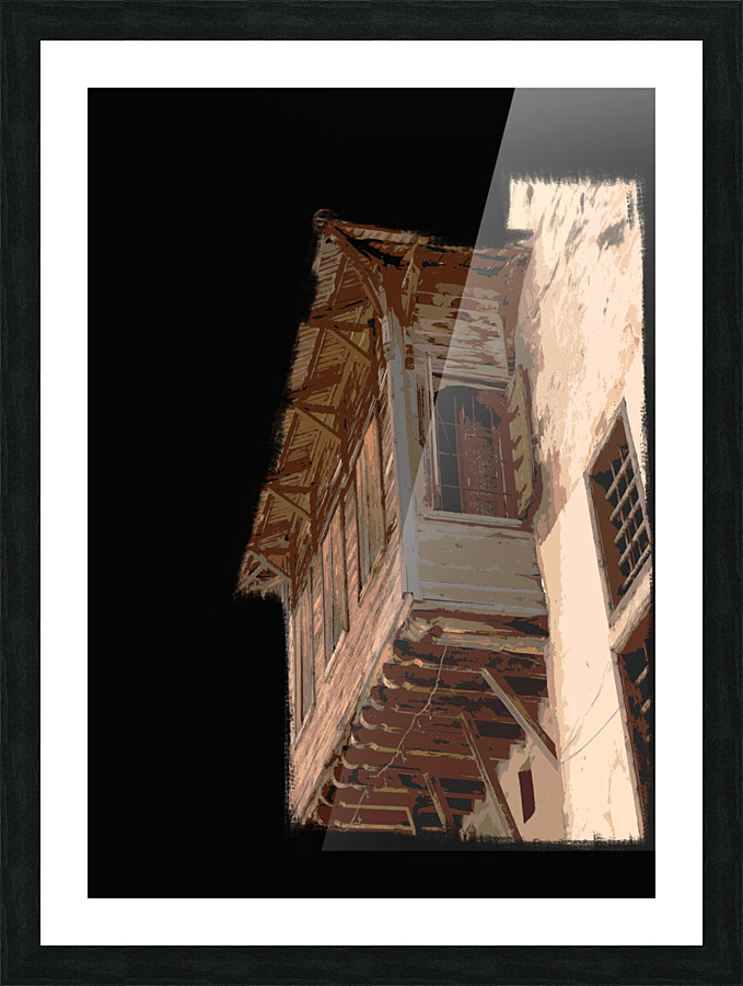 Mashrabiya Picture Frame print
