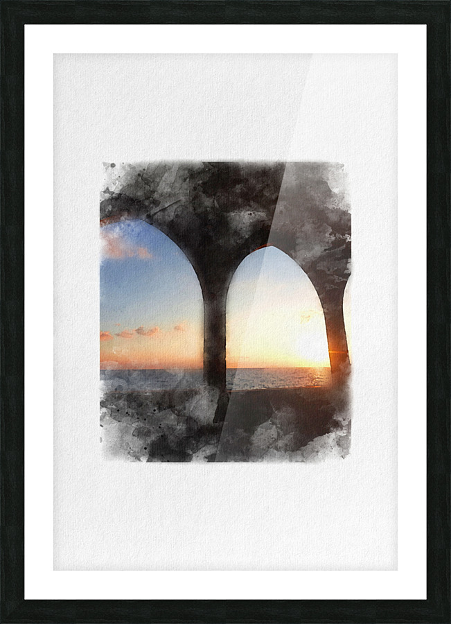 Arcades Melancoliques Picture Frame print
