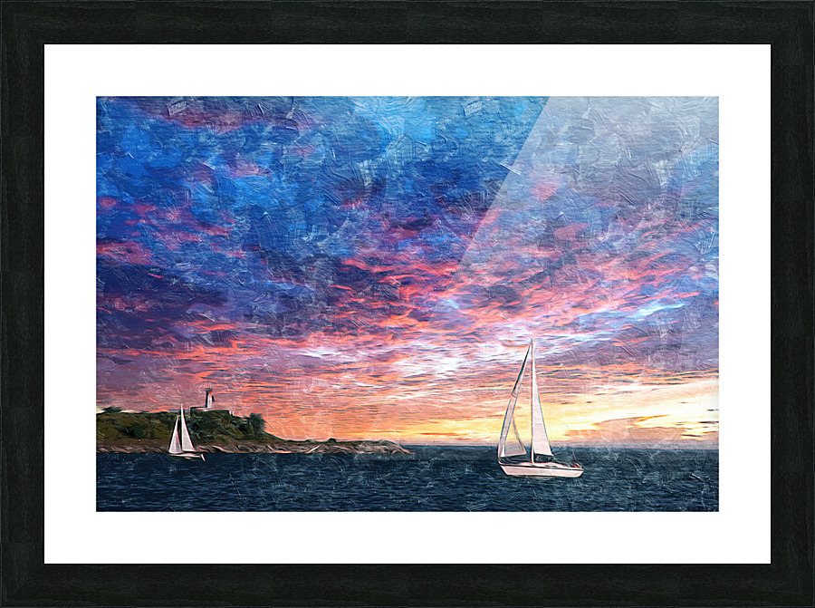Another world Picture Frame print