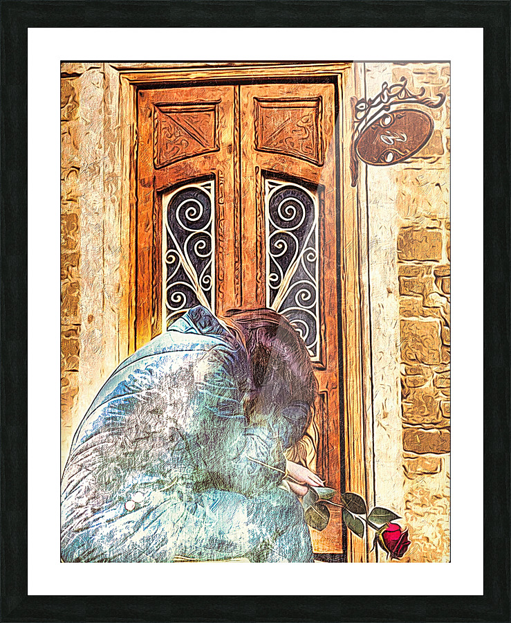 Un Pays Depeuple Picture Frame print