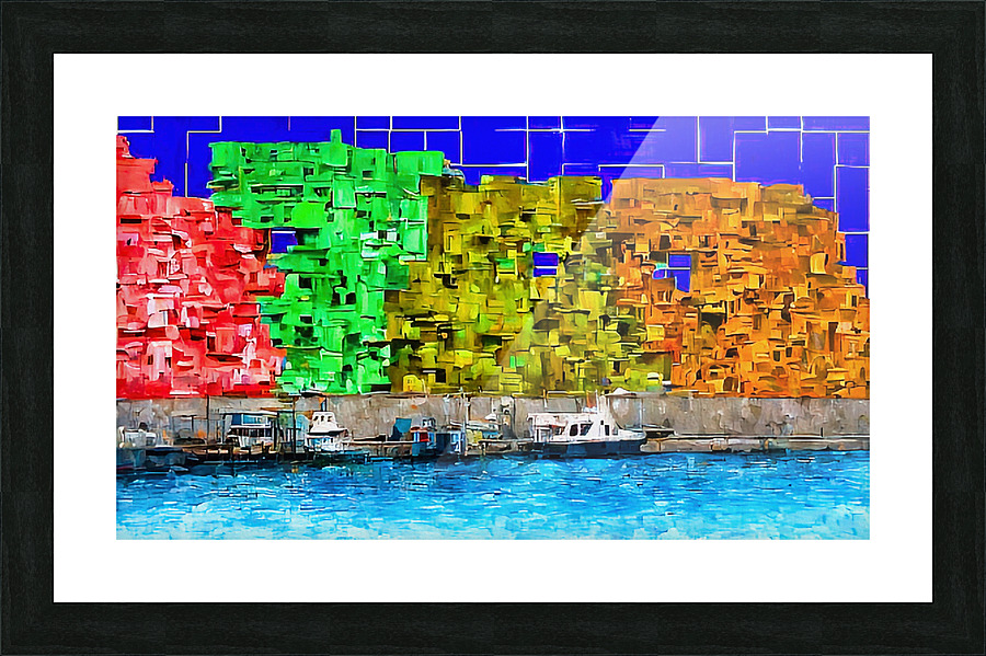 Habitat 67 Picture Frame print
