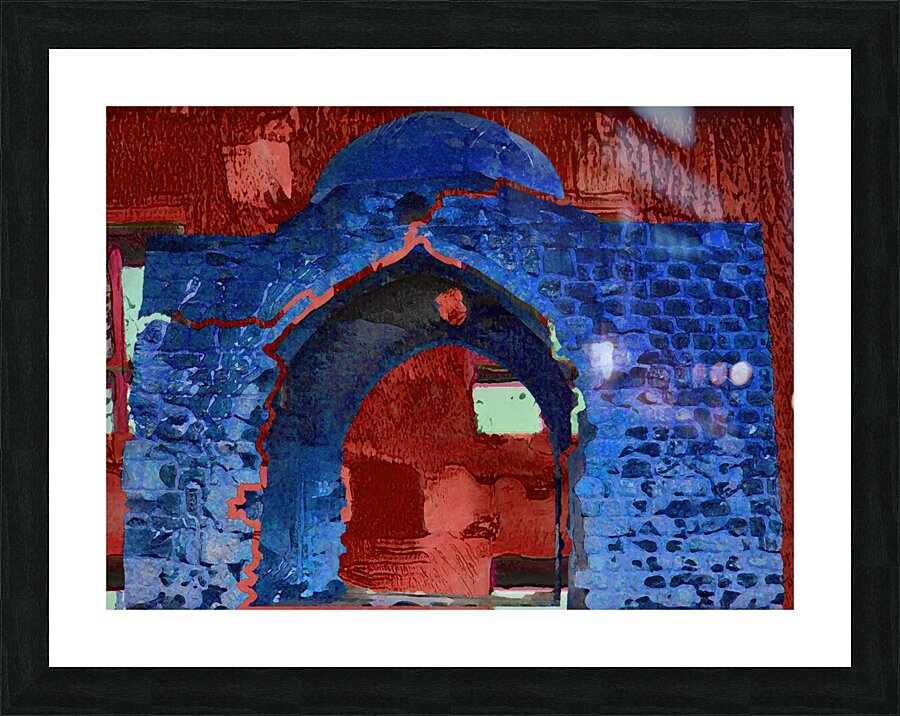 Architectural Harmony Picture Frame print