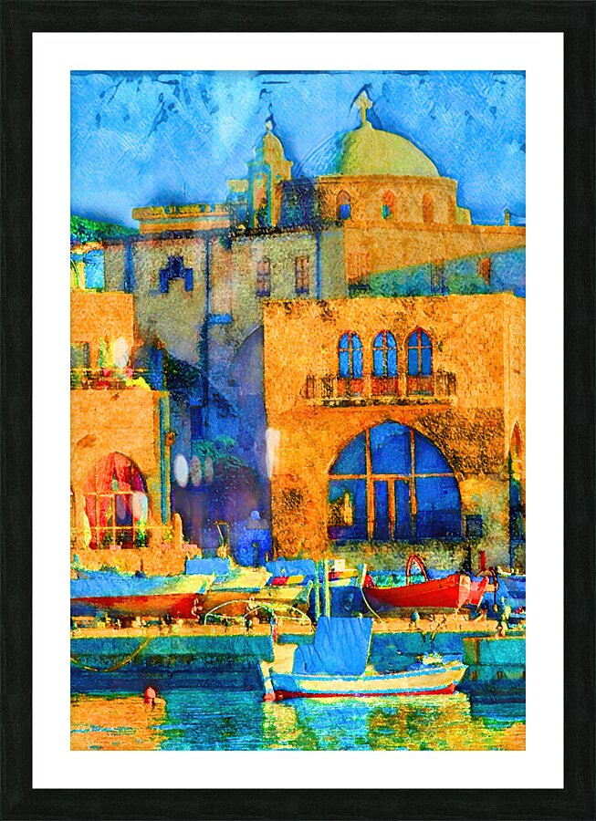 Seaside Splendor Picture Frame print