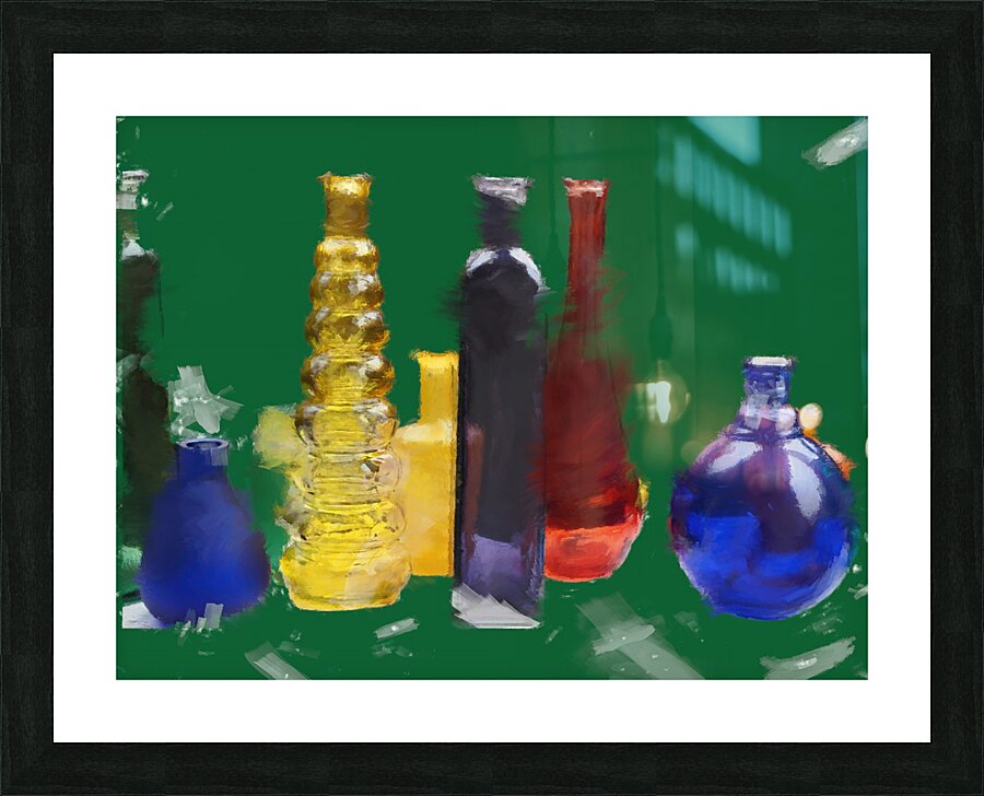 Vibrant Stillness Picture Frame print
