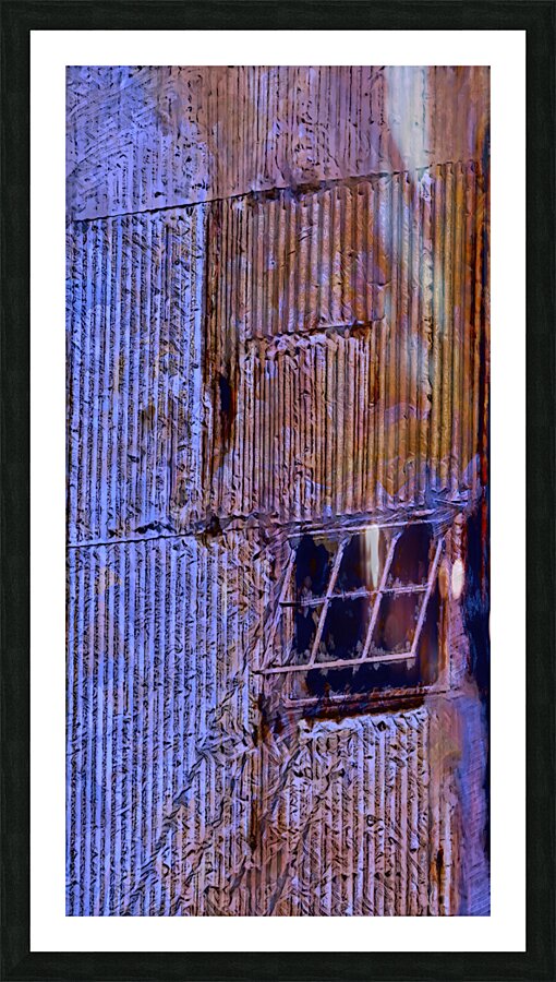Window into the Forgotten Picture Frame print