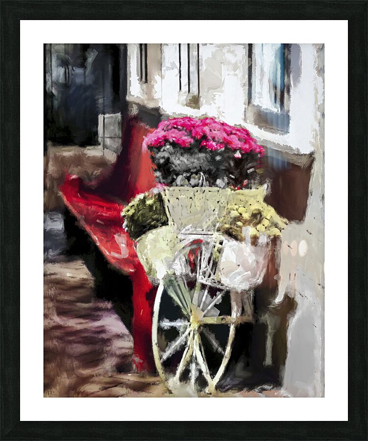 Charming Blooms Picture Frame print