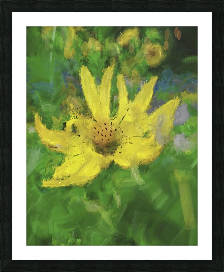 Vibrance Unfolding Picture Frame print