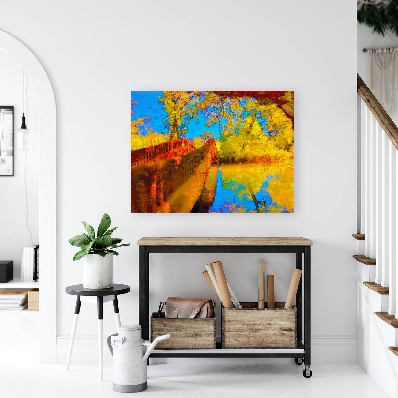 Bridge Between Seasons Reproduction