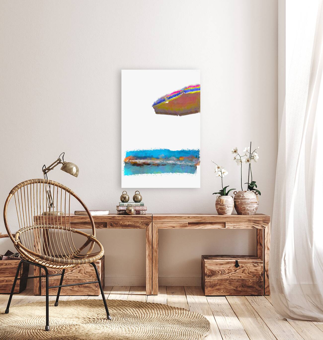 La Plage Reproduction