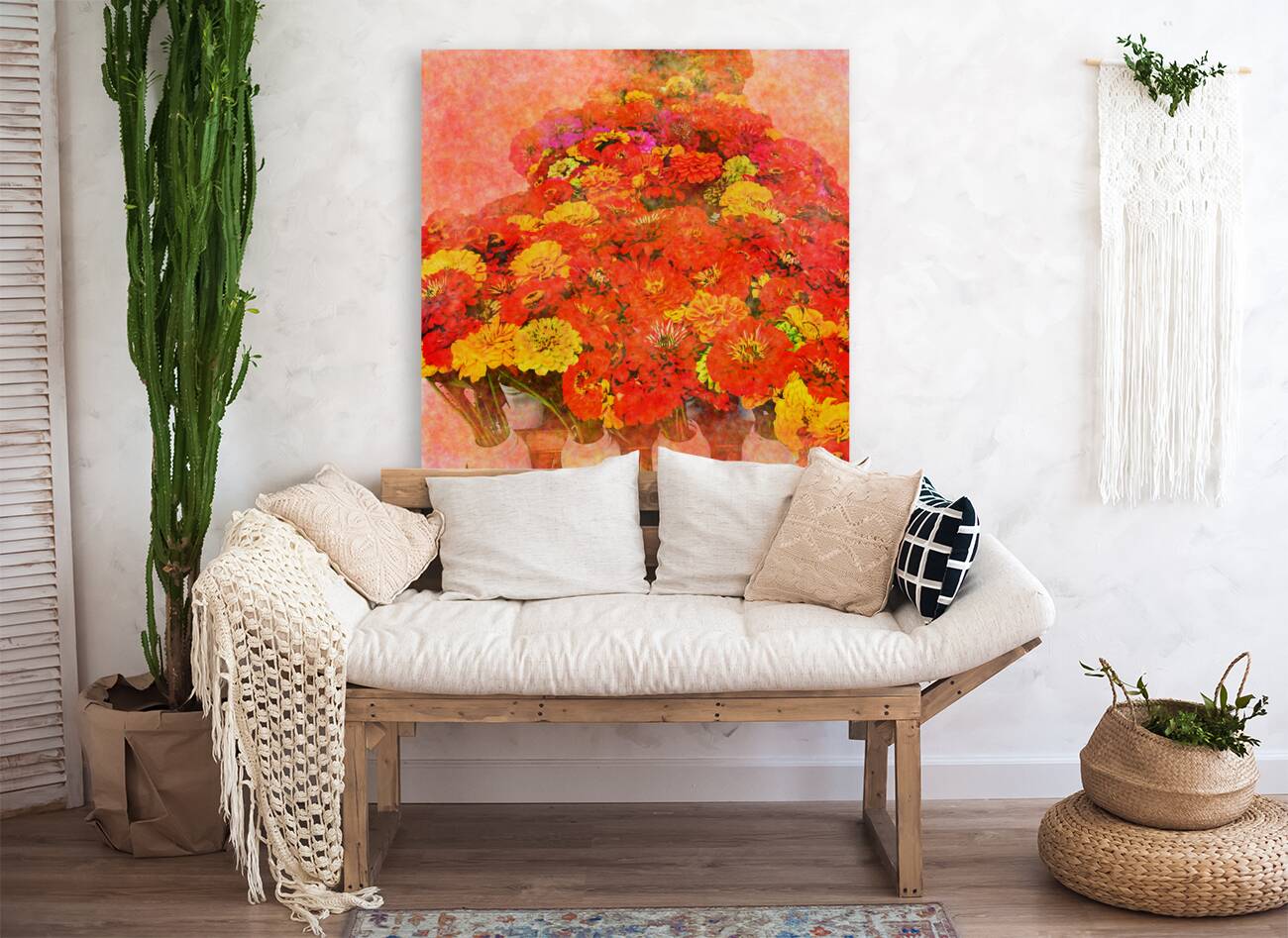 Marche Aux Fleurs Reproduction