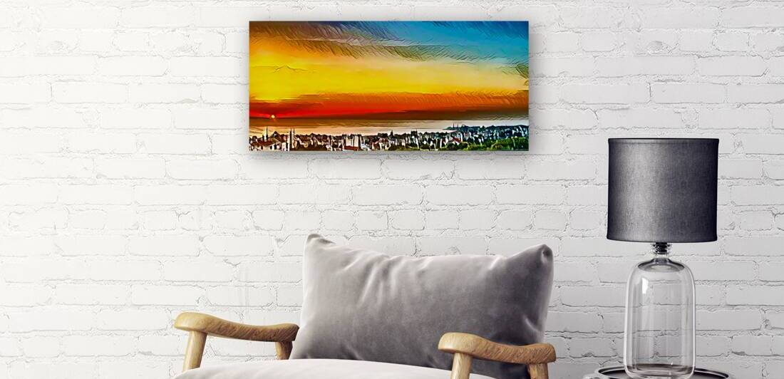 Horizon on Fire by Le Boulanger