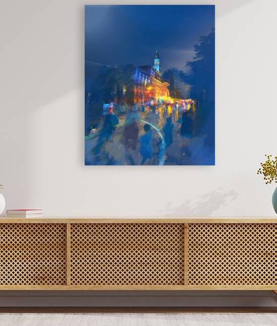 Mont Royals Nocturnal Blues by Le Boulanger