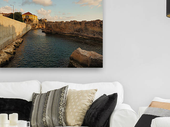Old House Looking Over the Mediterranean  by Le Boulanger