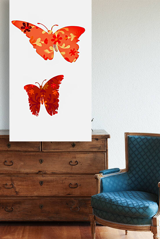Flowering Butterflies by Le Boulanger