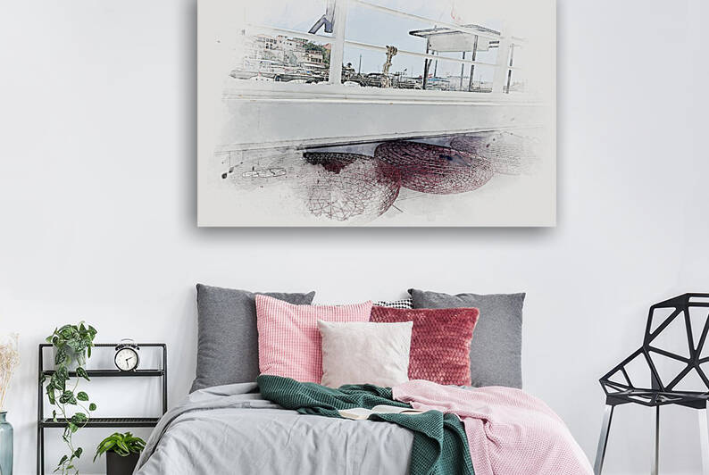 A sacred harbour by Le Boulanger