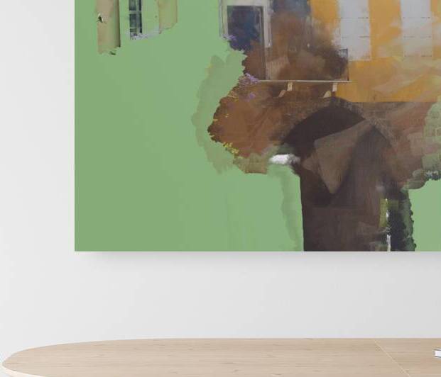 Batroun Dreamscape: A Mixed Media Harmony by Le Boulanger