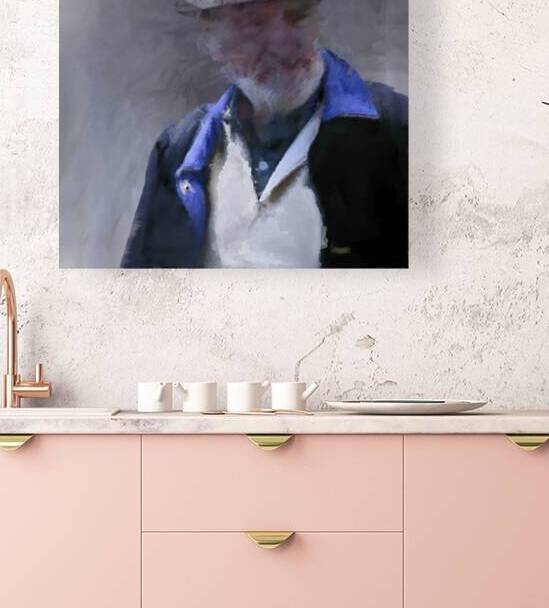 The Timeless Thinker in Blue by Le Boulanger