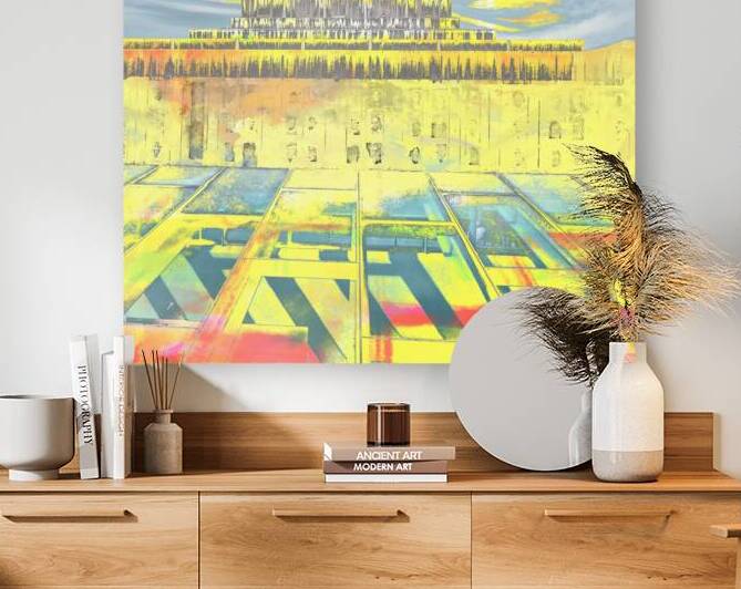 Urban Rhapsody - Vibrant Abstract by Le Boulanger