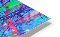 Neural Network Nature HD Metal print