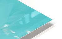 Serenity in Turquoise HD Metal print
