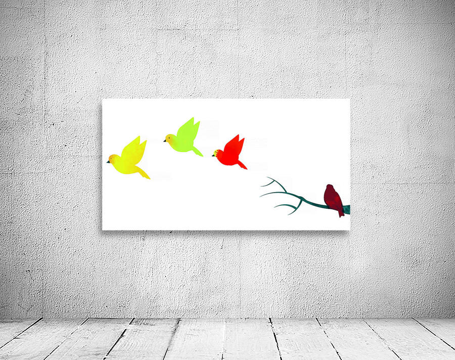Birds Migration Wall Preview