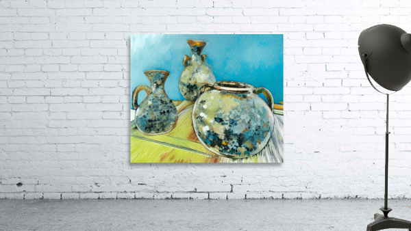Green & Blue Symphony Wall Preview