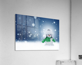 Snowman Acrylic Print