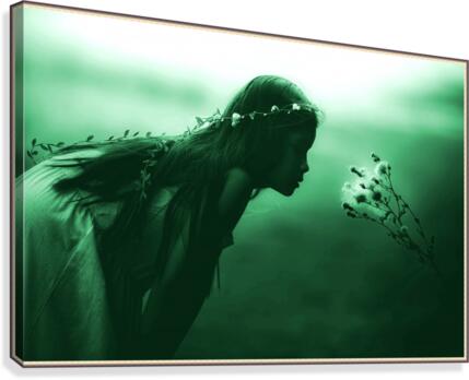Young girl Canvas Print
