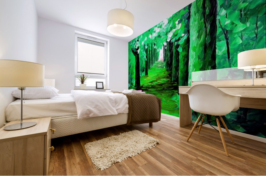 Beautiful art Mural print